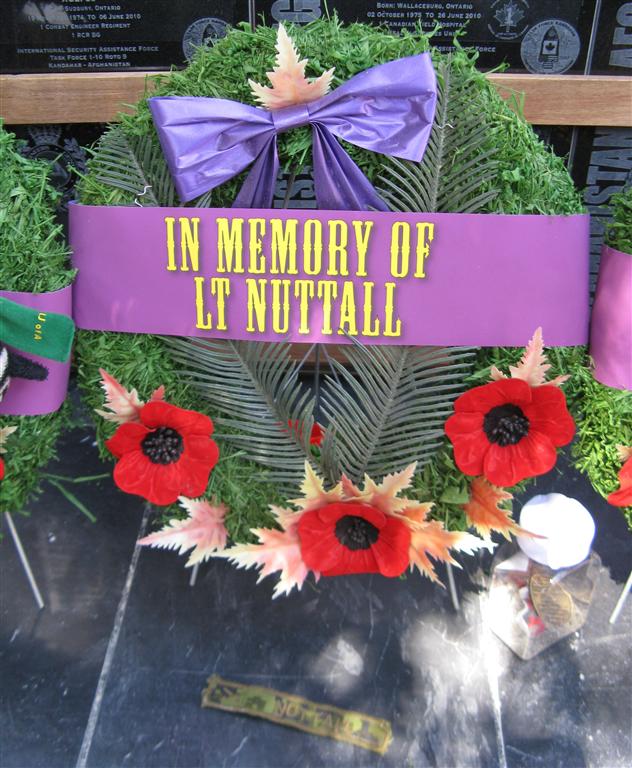 In Memory of Lt. Andrew R. Nuttall.